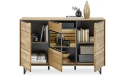 Musterring Set One Sideboard Jackson Eiche 153 x 93 cm