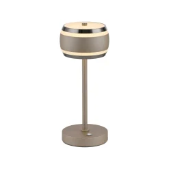 Neuhaus Pure AKKU Tischlampe Falling Rings Bronzefarben