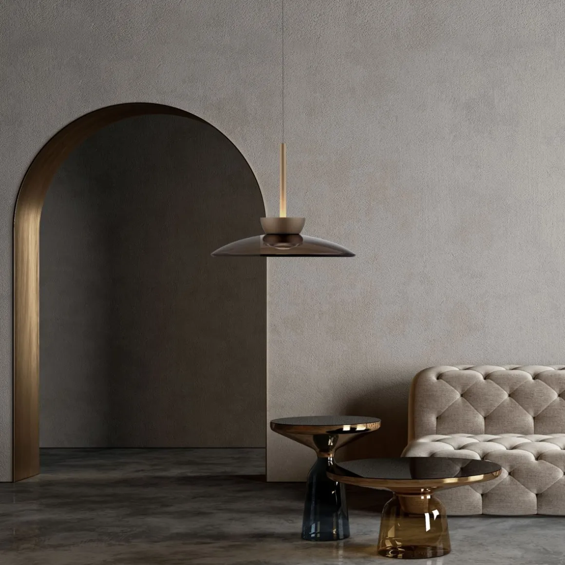 Neuhaus PURE 1-flg LED Pendellampe Pure Moon