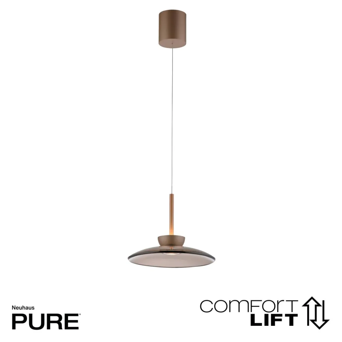 Neuhaus PURE 1-flg LED Pendellampe Pure Moon
