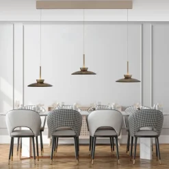 Neuhaus PURE 3-flg LED Pendellampe Pure Moon