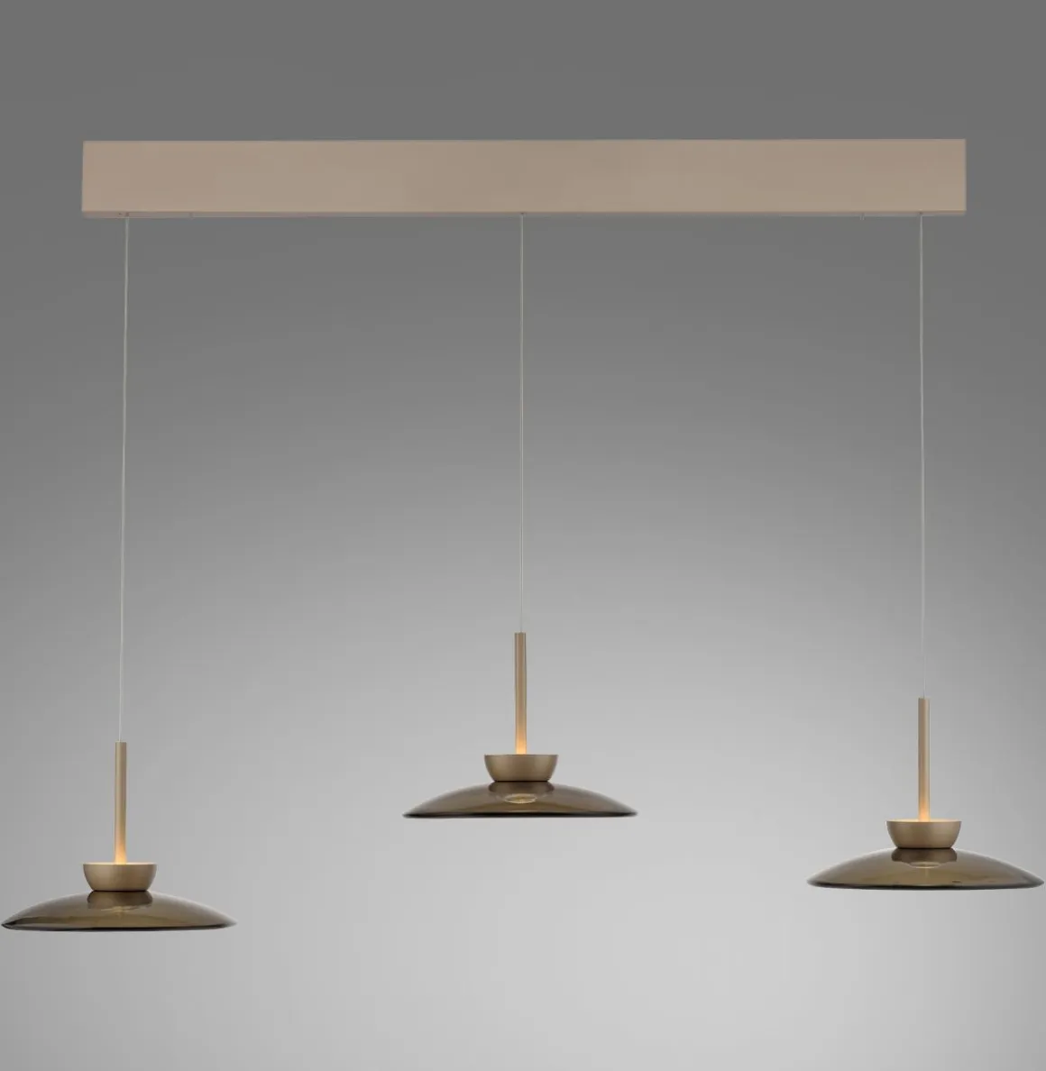 Neuhaus PURE 3-flg LED Pendellampe Pure Moon