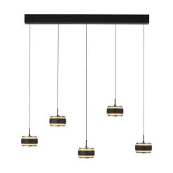 Neuhaus Pure 5-flg LED Pendelleuchte Falling Rings