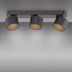 Neuhaus Pure 3-flg LED Spot Cup Schwarz