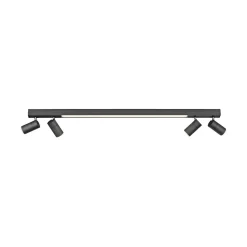 Neuhaus Pure 4-flg LED Spot Lines Anthrazit 120 x 19 cm