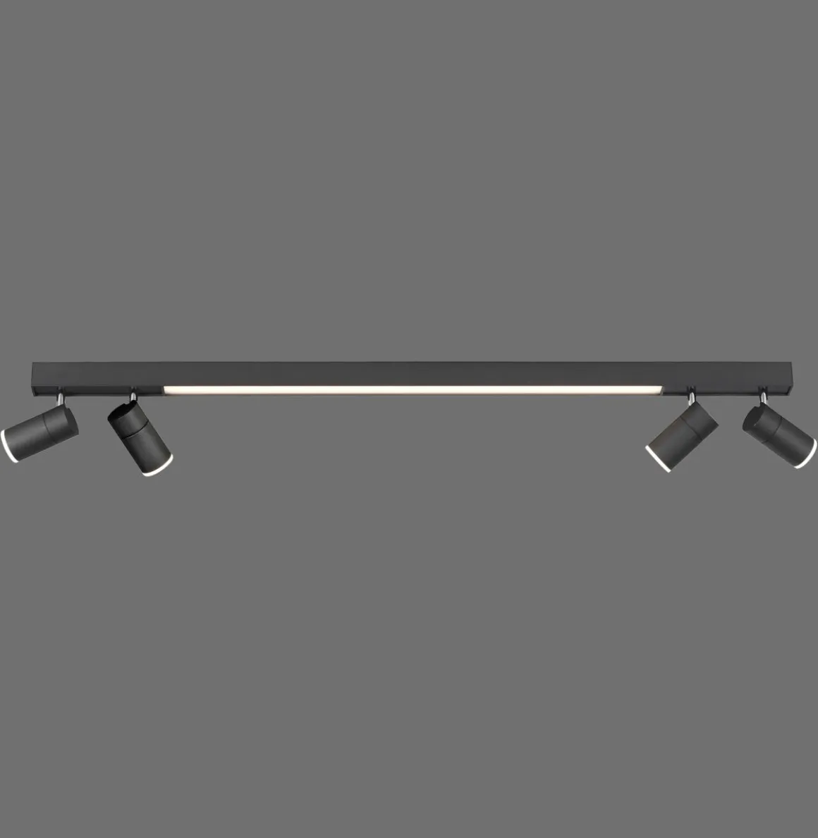 Neuhaus Pure 4-flg LED Spot Lines Anthrazit 120 x 19 cm