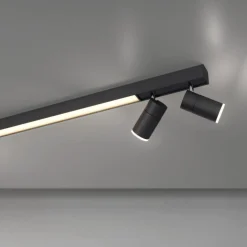 Neuhaus Pure 4-flg LED Spot Lines Anthrazit 120 x 19 cm