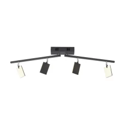 Neuhaus Pure 4-flg LED Spot Mira schwarz
