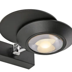 Neuhaus Pure 2-flg LED Spot Oculis Schwarz