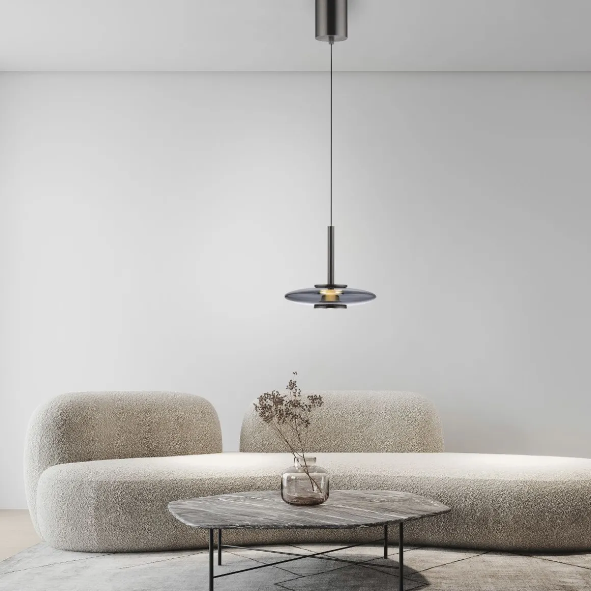 Neuhaus Pure LED Pendellampe Vitrum