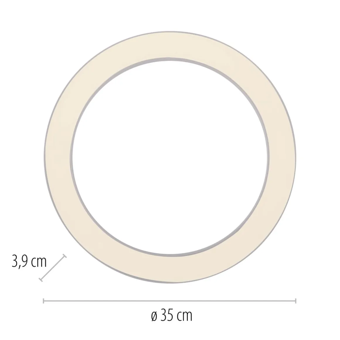Neuhaus Pure LED Pendelleuchte Lines Ø 35 cm