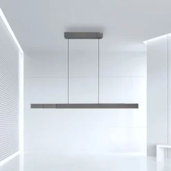 Neuhaus Pure LED Pendelleuchte Moto-Rise Grau