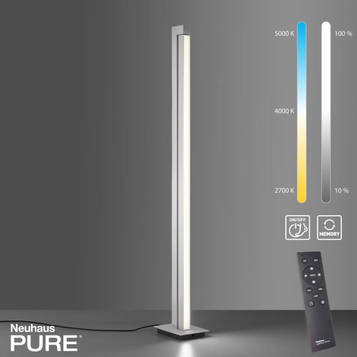 Neuhaus Pure LED Stehlampe Lines Floor