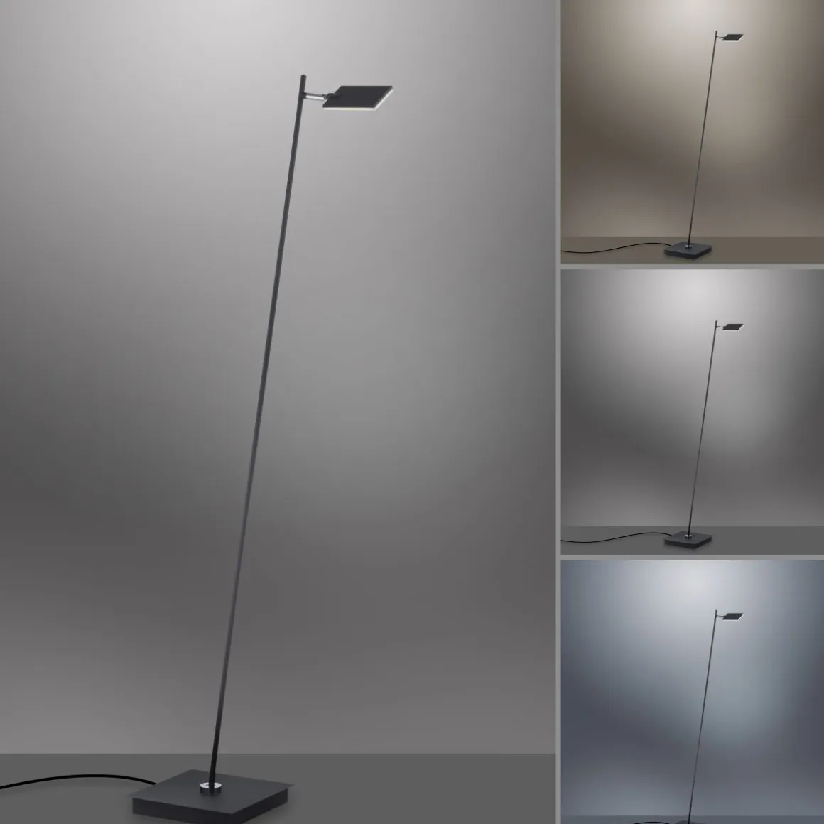 Neuhaus Pure LED Stehleuchte Mira schwarz