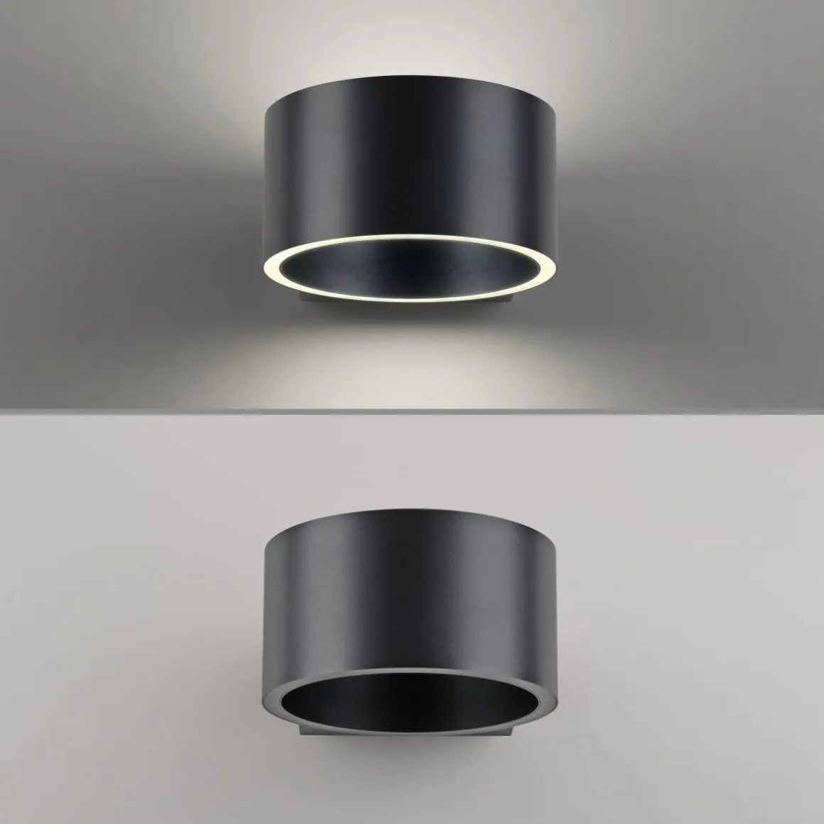 Neuhaus Pure LED Wandlampe Clipse Grau
