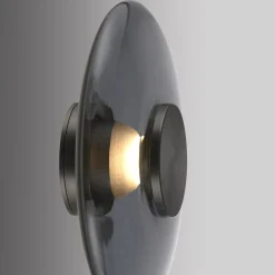 Neuhaus Pure LED Wandlampe Vitrum Rauchglas