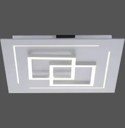 Neuhaus Q Deckenleuchte Q-Linea Aluminium 40 x 40 cm