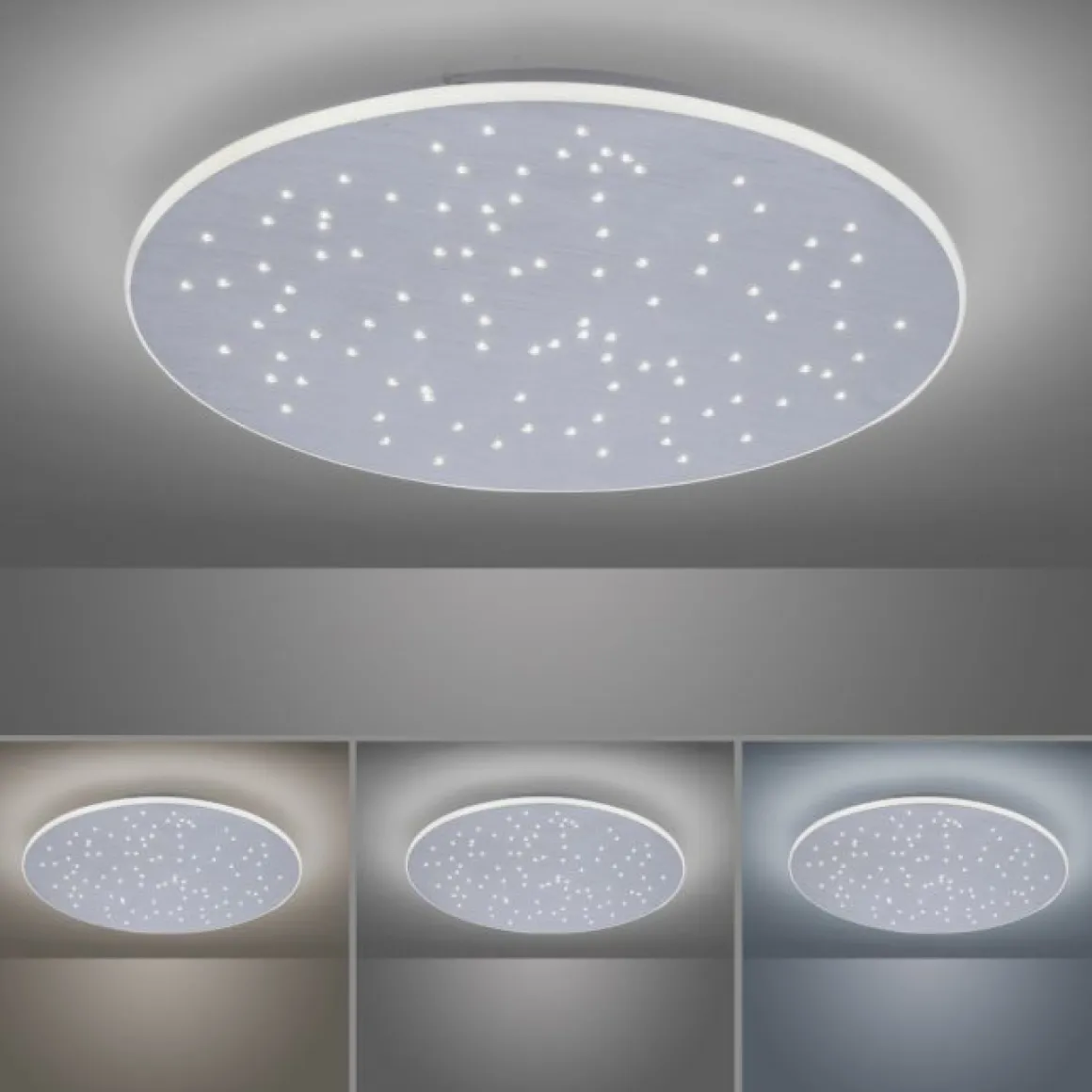 Neuhaus Q Deckenleuchte Q-Nightsky Aluminium Ø 48,5 cm