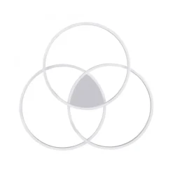 Neuhaus Q 3-flg Deckenleuchte Q-KATE Aluminium