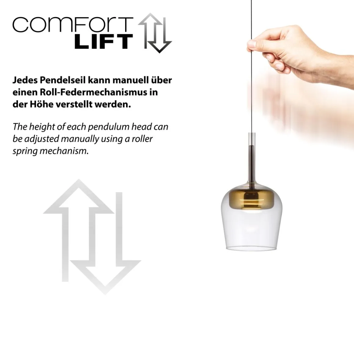 Neuhaus Q LED Pendellampe Q-Kon