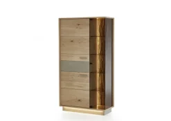 Niehoff Vitrine Studio-Line Eiche