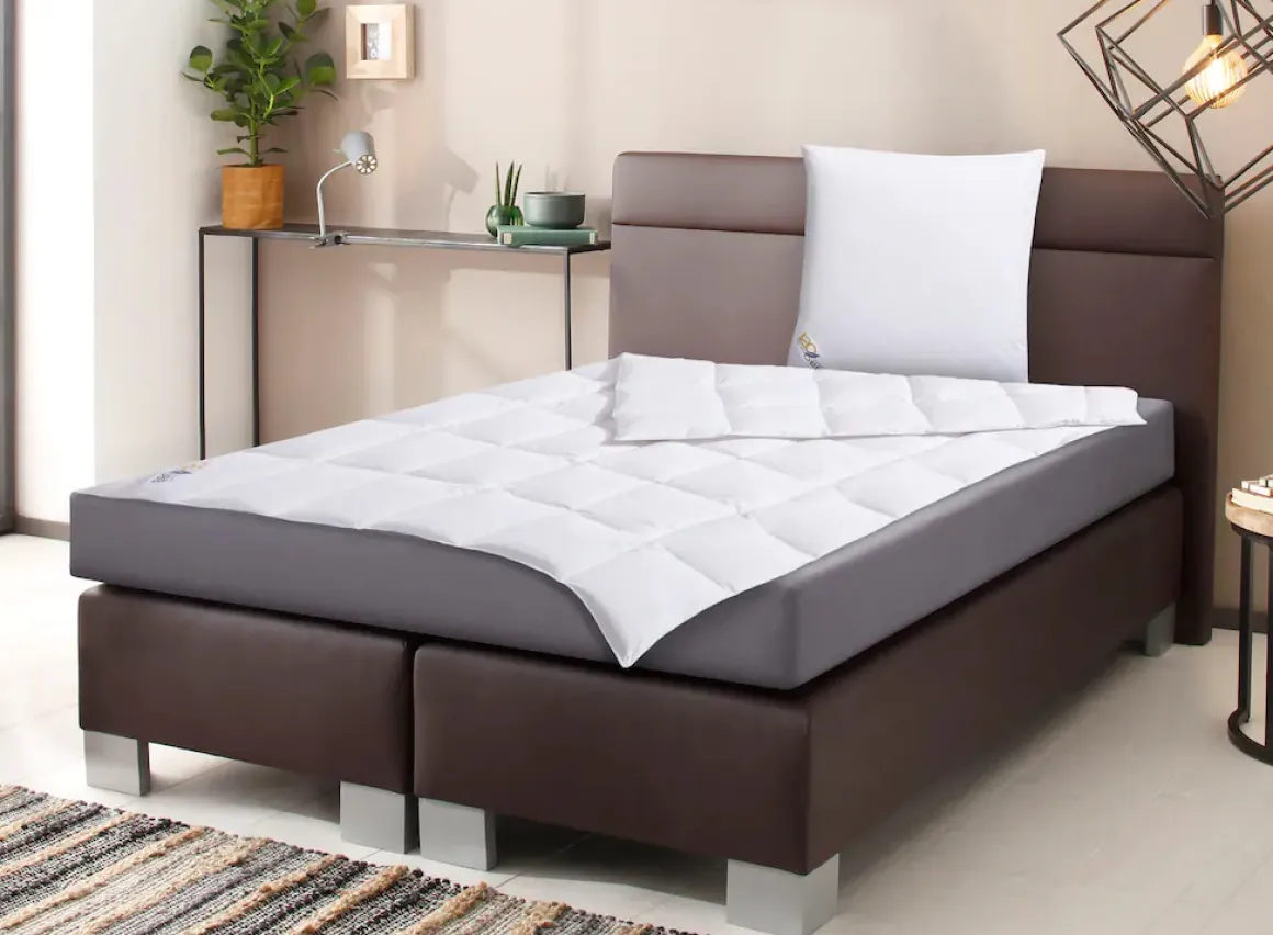 OBB Ganzjahresbett Fluffy Fill Medium 200 x 200 cm