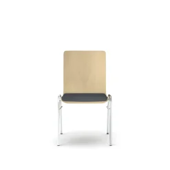 Objektstuhl Wing Schale Beech