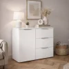 Oeseder Kommode Como Weiß 80 x 80 cm