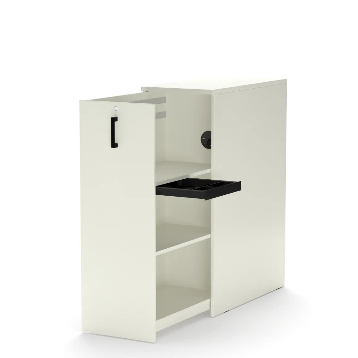 Orga Tower K40 White Grey inkl. Ablageschale