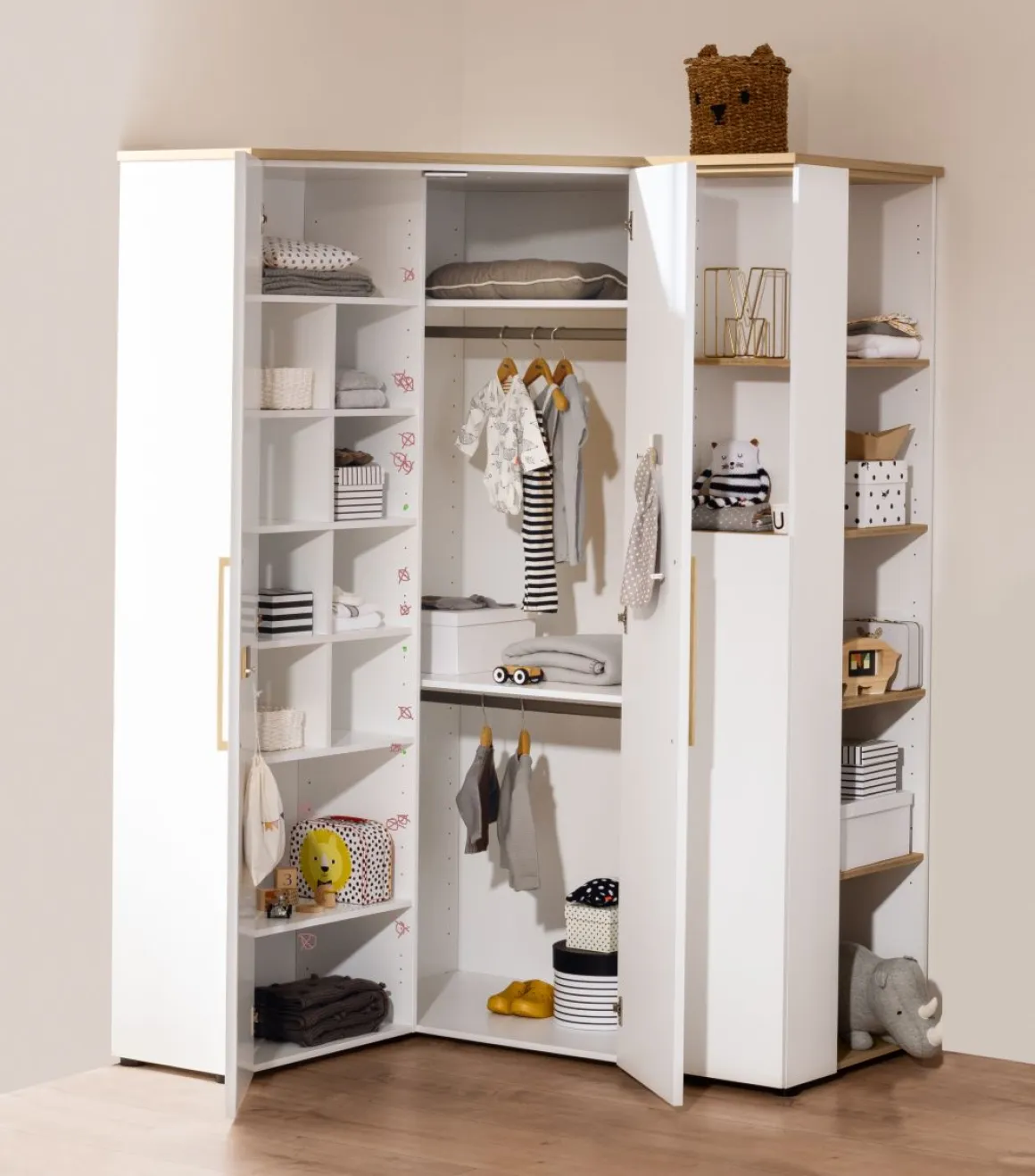 Paidi Eck-Kleiderschrank Oscar