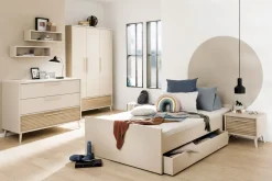 Paidi Unterschiebebett Little Flo Beige 90 x 200 cm