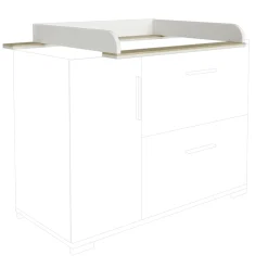 Paidi Wickelaufsatz Enie White