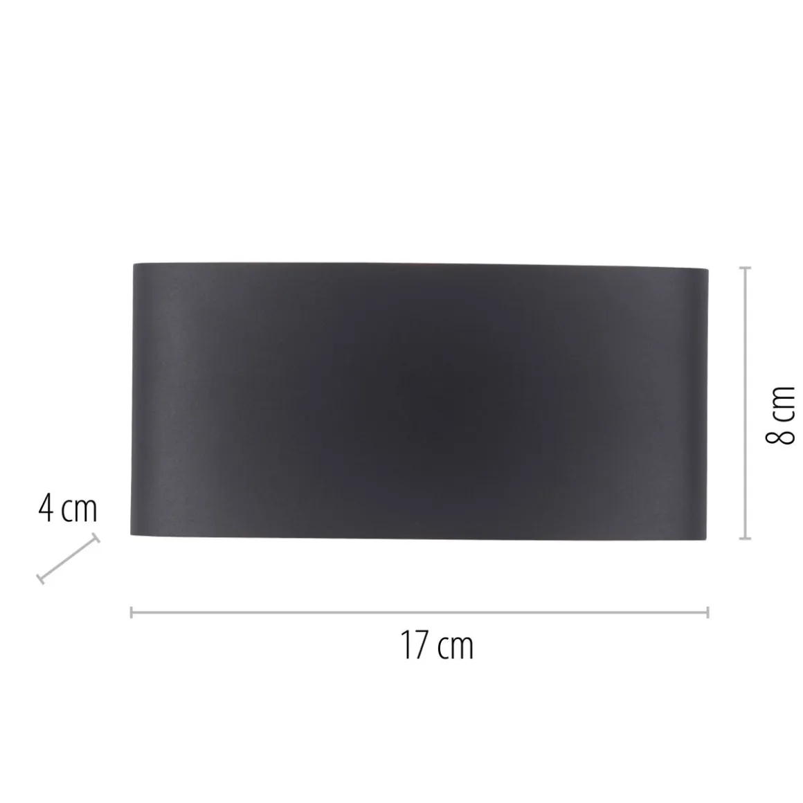 Paul Neuhaus 3-flg LED Wandleuchte Carlo Anthrazit
