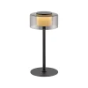 Paul Neuhaus 1-flg Tischlampe Rika Schwarz
