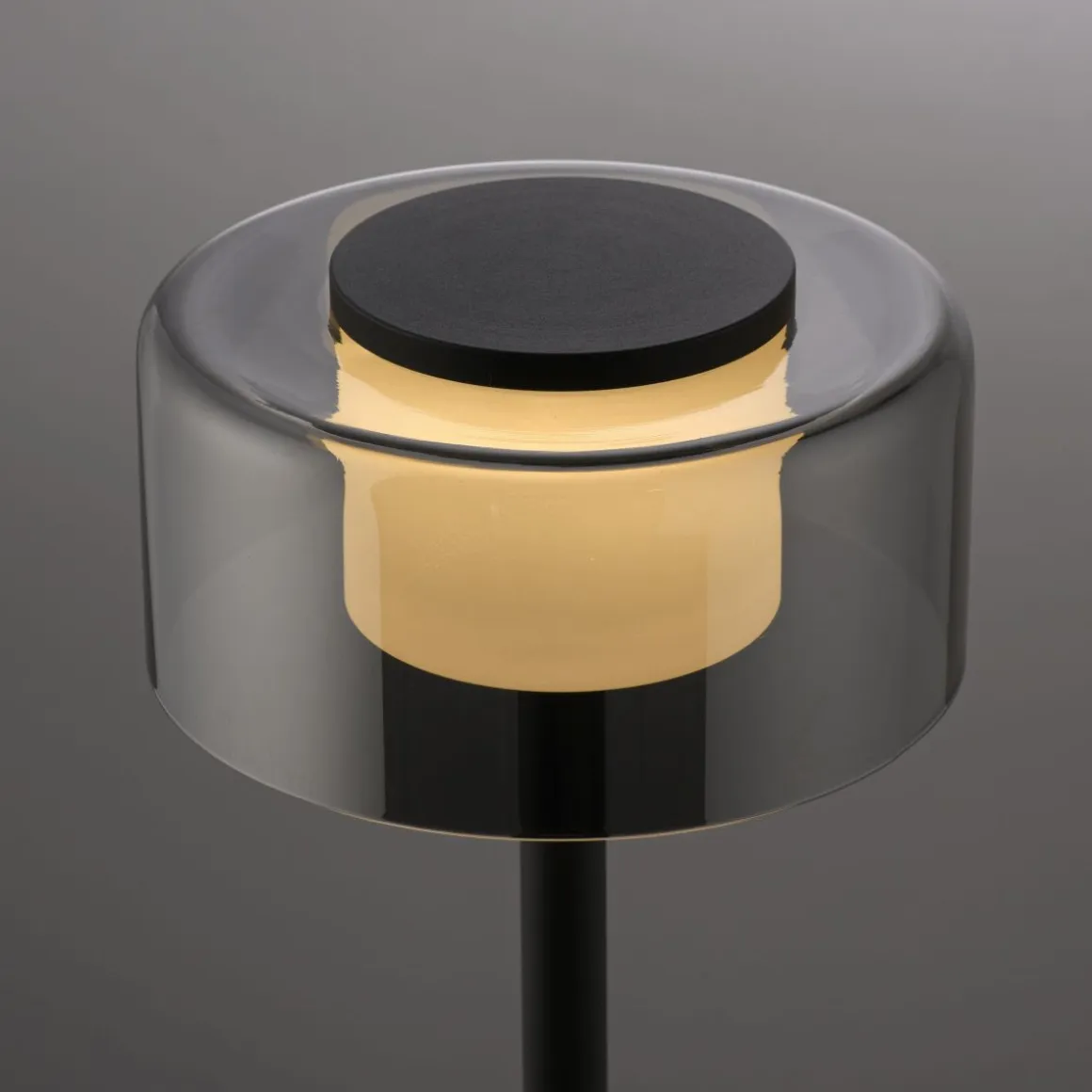 Paul Neuhaus 1-flg Tischlampe Rika Schwarz