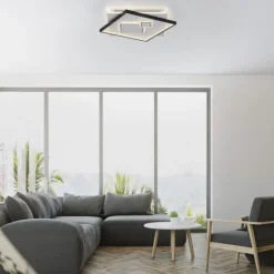 Paul Neuhaus LED Deckenleuchte Mailak 57 x 57 cm