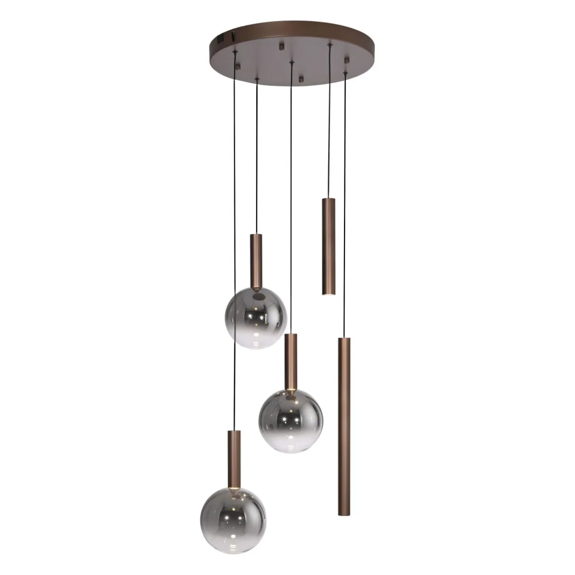 Paul Neuhaus LED Pendellampe Bowl 5flg