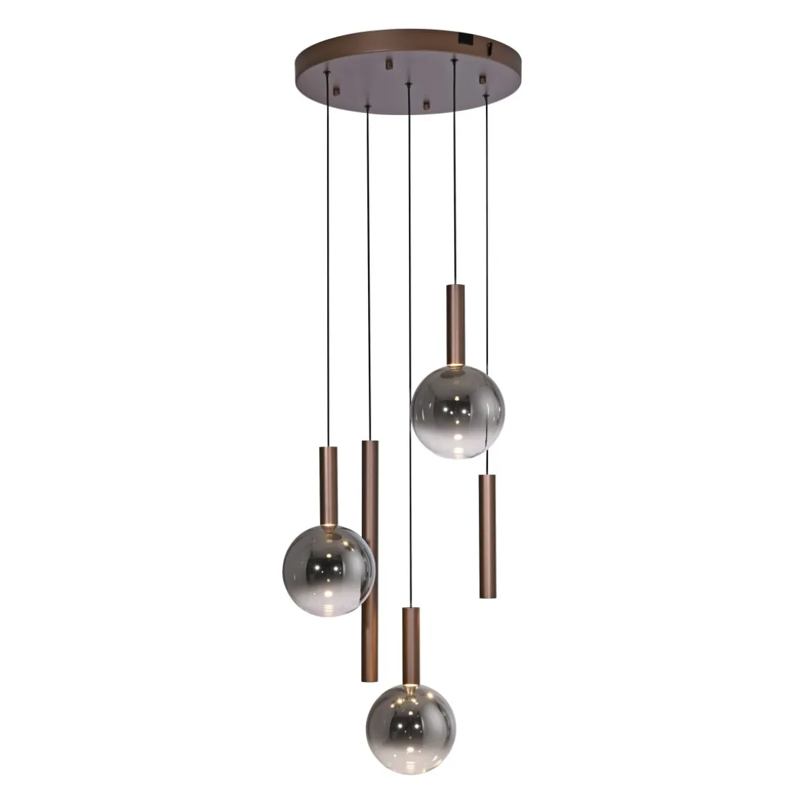 Paul Neuhaus LED Pendellampe Bowl 5flg