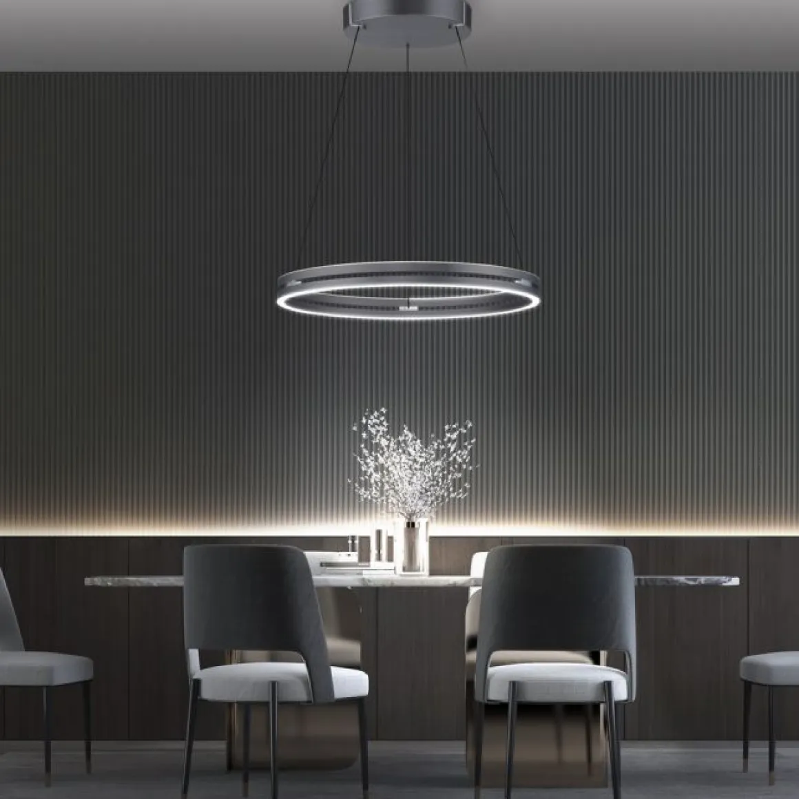 Paul Neuhaus LED Pendelleuchte E-Loop