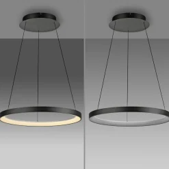 Paul Neuhaus Pendellampe Hoop Schwarz