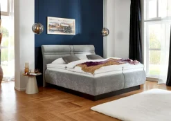 Polsterbett OC-PB21098 Grau 180 x 200 cm