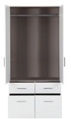 Rauch Drehtürenschrank Celle 4875 2-türig 91 x 210 cm