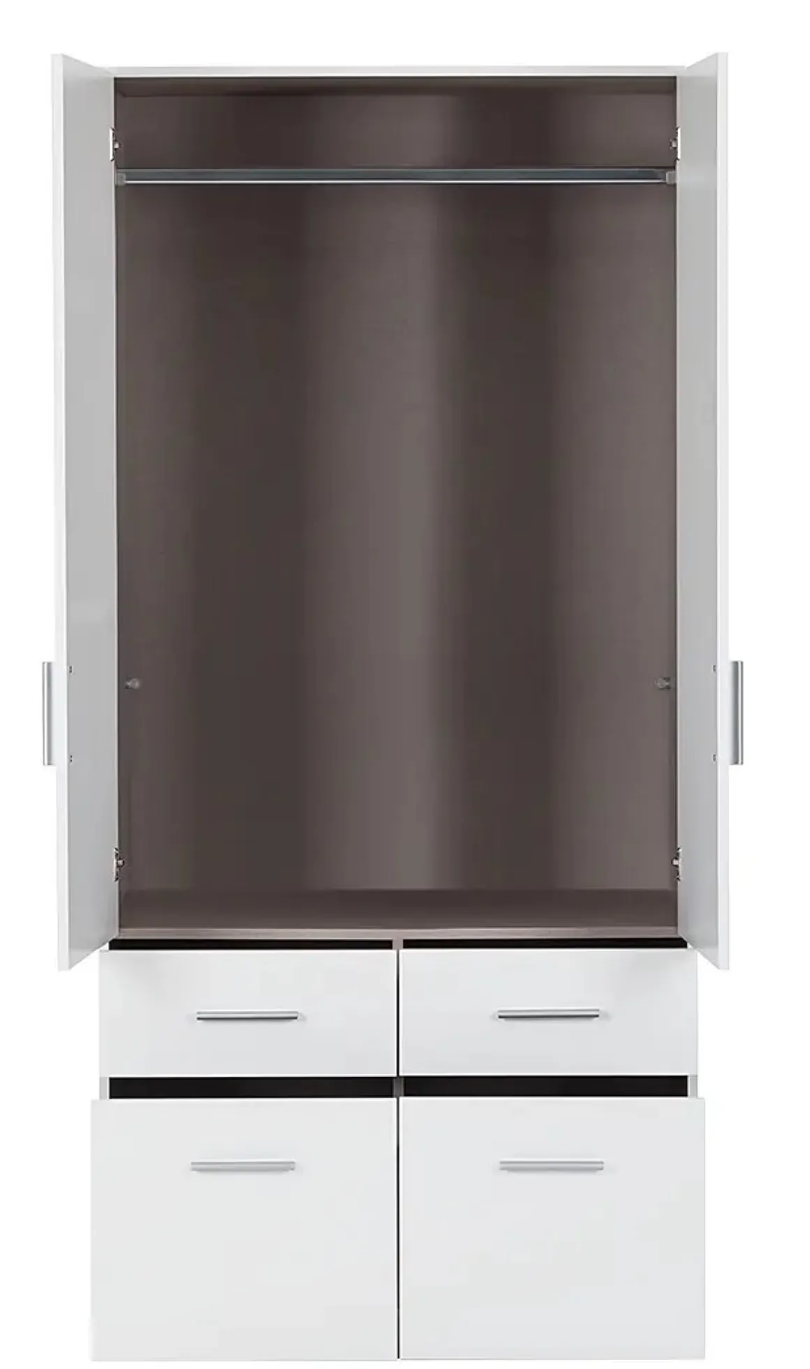 Rauch Drehtürenschrank Celle 4875 2-türig 91 x 210 cm