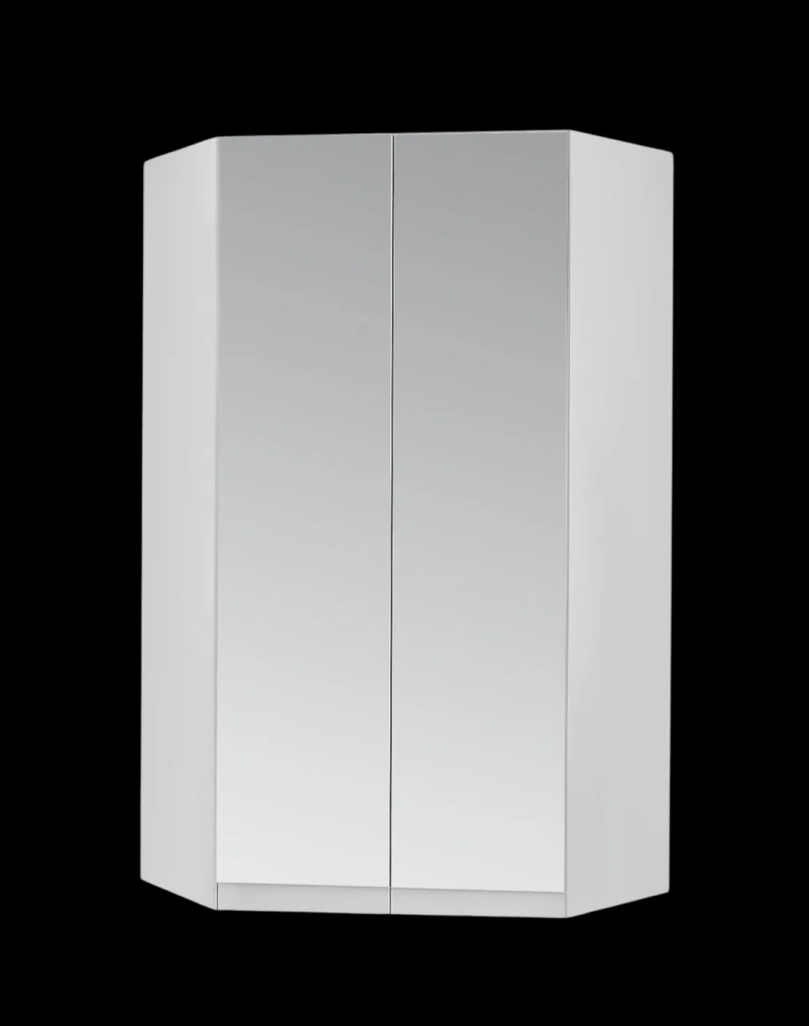 Rauch Eckschrank Celle Spiegel 2-Türig 117 x 197 cm