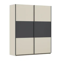 Rauch Schwebetürenschrank Neo Champagner