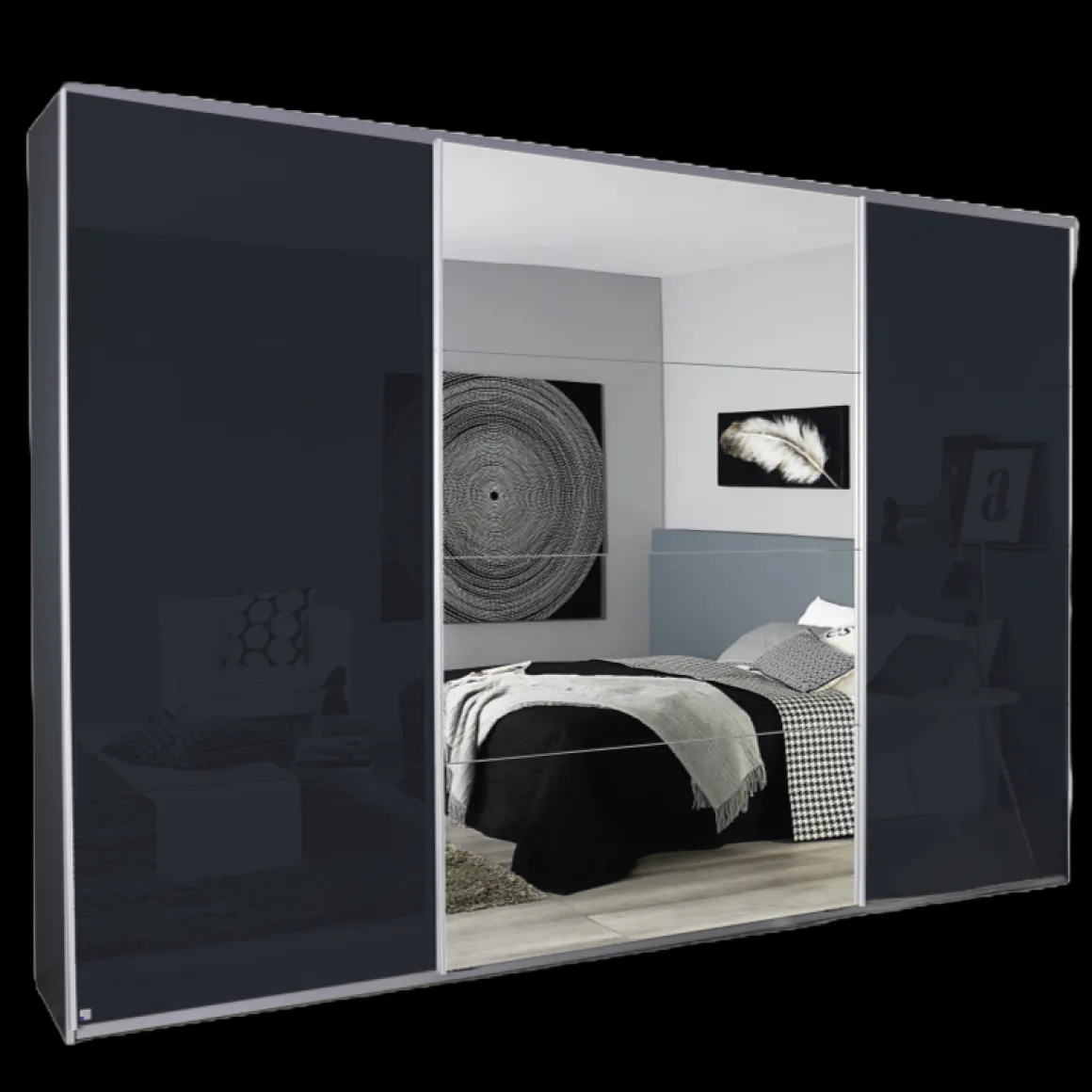 Rauch Schwebetürenschrank Quadra