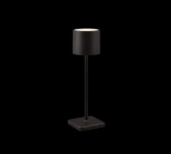 Reality Leuchten Akku Tischlampe Fernandez Schwarz