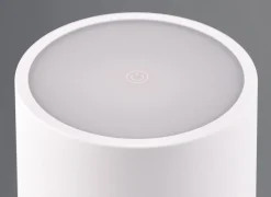Reality Leuchten Akku Tischlampe Fernandez Weiß