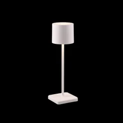 Reality Leuchten Akku Tischlampe Fernandez Weiß