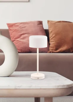 Reality Leuchten Akku Tischlampe Jeff Weiß